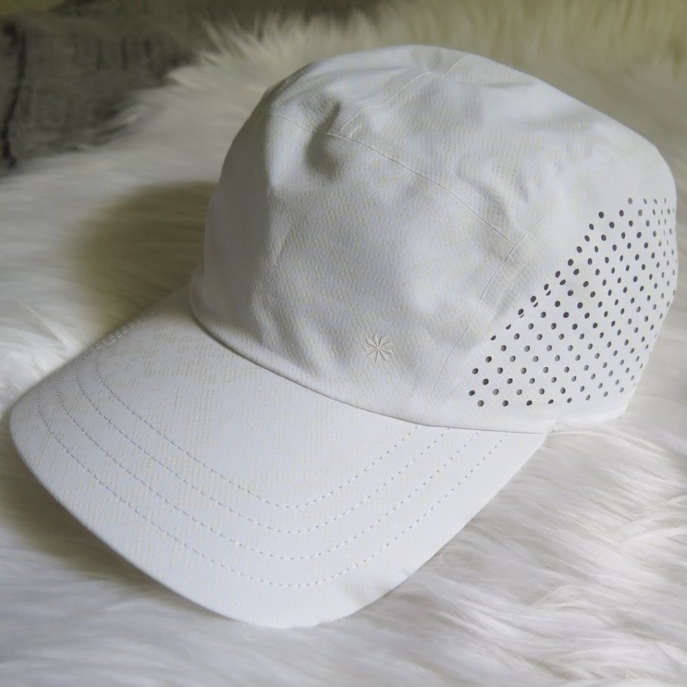 Athleta Distance Laser Cap White